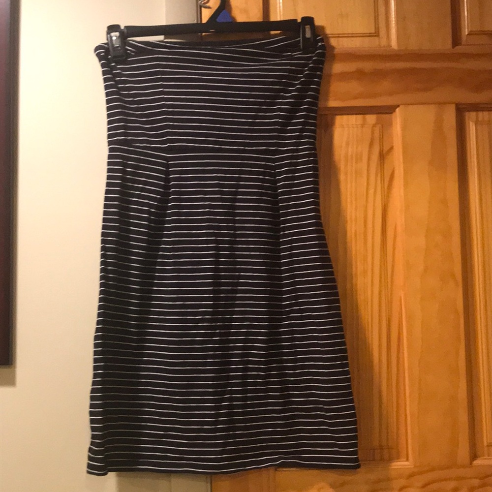 Old Navy striped Strapless Dress Size M